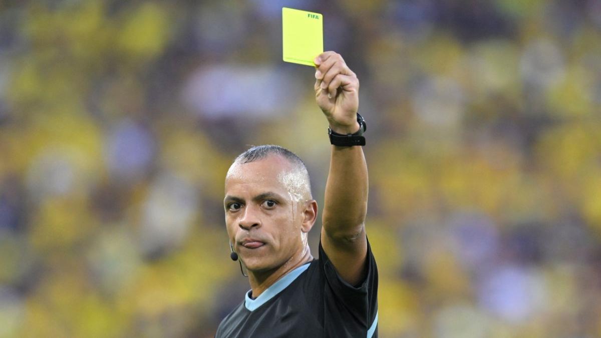 Referee Wilton Sampaio takes charge of Fla-Flu on Saturday
